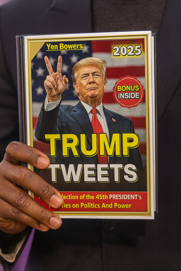 Trump Tweets– Book 1(Trump Tweets: A latest Collection of the 45th President’s activities on Politics and Power Paperback – February 1, 2025 )